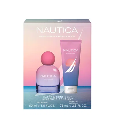 Nautica Rose Island Fragrance Gift Set In Multi