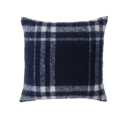 Nautica Ryan Cove Plaid Blue Decorative Pillow