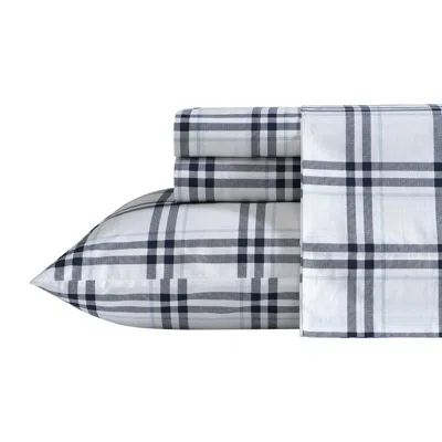 Nautica Ryan Cove Plaid Blue Twin Sheet Set