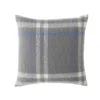 Nautica Ryan Cove Plaid Soft Decorative Pillow In Gray