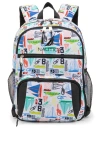 Nautica Sailboats 16 Inch Backpack For Kids And Teens