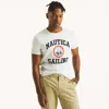 Nautica Sailing Graphic T-shirt In Neutral