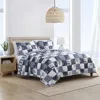 Nautica Sailor's Patchwork Blue King Quilt Set In Multi