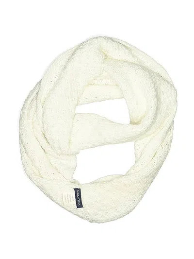 Pre-owned Nautica Scarf In White