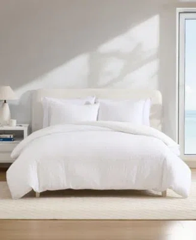 NAUTICA SEASIDE FLORAL JACQUARD DUVET COVER SET
