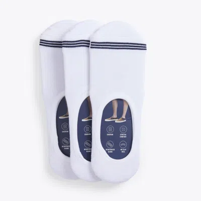 Nautica Shoe Liner Socks, 3-pack In Multi