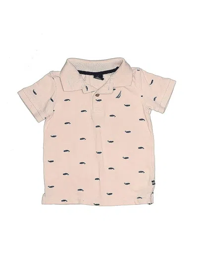Pre-owned Nautica Kids' Short Sleeve Polo Shirt In Brown