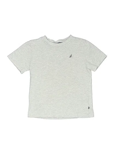 Pre-owned Nautica Kids' Short Sleeve T-shirt In Silver