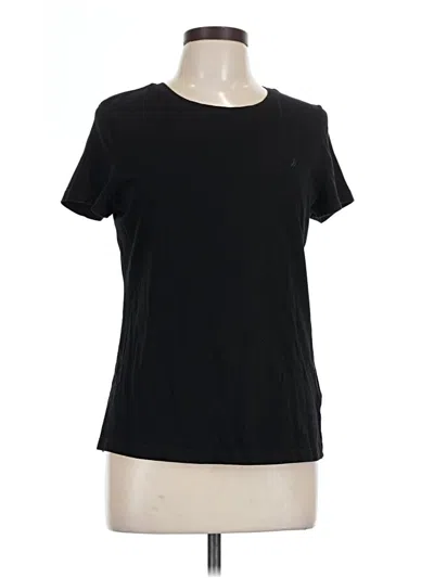 Pre-owned Nautica Short Sleeve T-shirt In Black