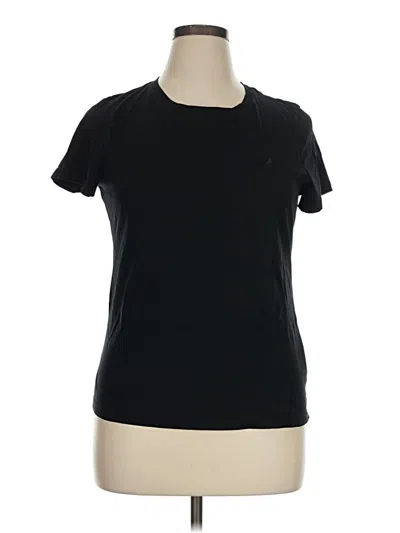 Pre-owned Nautica Short Sleeve T-shirt In Black
