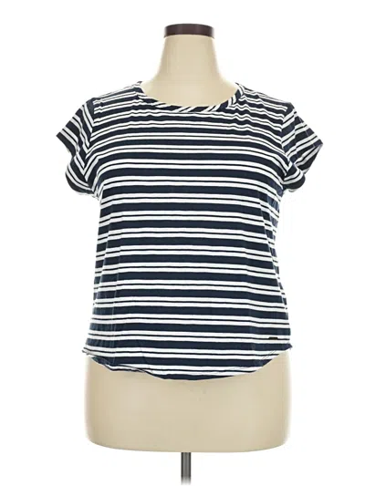Pre-owned Nautica Short Sleeve T-shirt In Blue