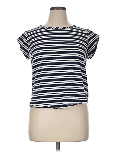 Pre-owned Nautica Short Sleeve T-shirt In Blue