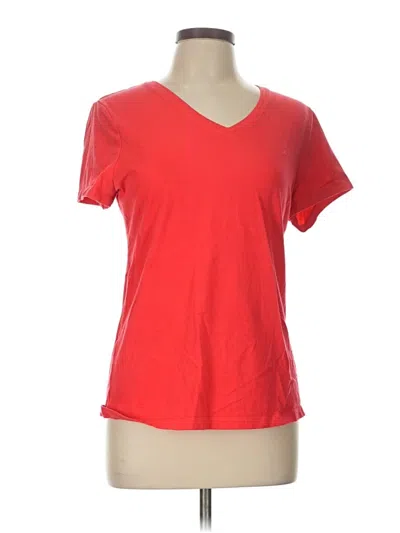 Pre-owned Nautica Short Sleeve T-shirt In Red
