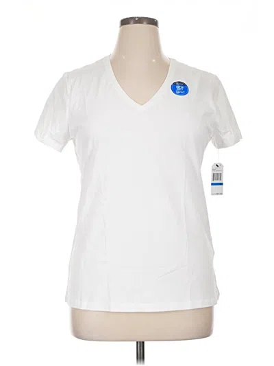 Pre-owned Nautica Short Sleeve T-shirt In White
