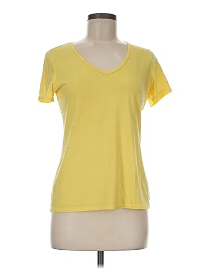 Pre-owned Nautica Short Sleeve T-shirt In Yellow