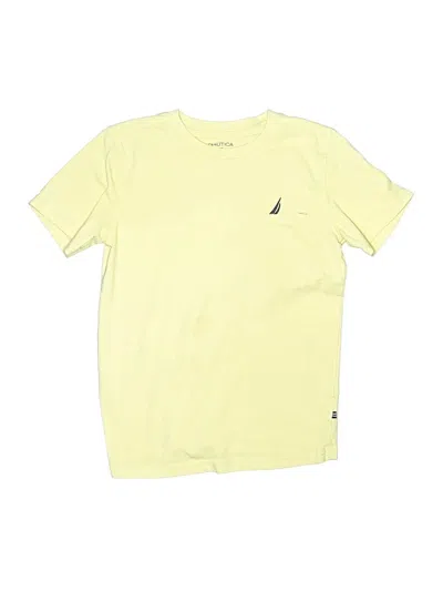 Pre-owned Nautica Kids' Short Sleeve T-shirt In Yellow