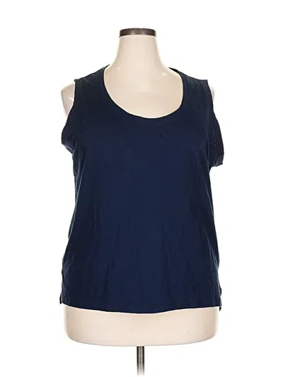 Pre-owned Nautica Sleeveless T-shirt In Blue