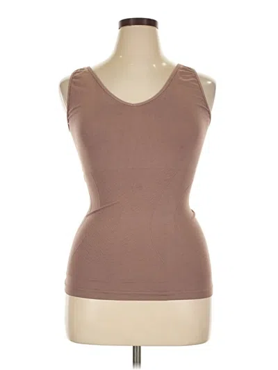 Pre-owned Nautica Sleeveless T-shirt In Brown