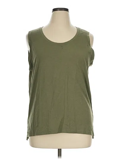 Pre-owned Nautica Sleeveless T-shirt In Green