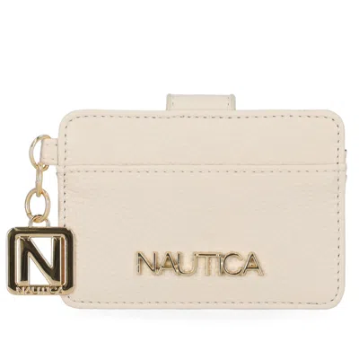 Nautica Slim Card Case Wallet In Neutral