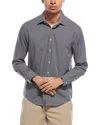Nautica Slim Fit Performance Super Shirt In Gray
