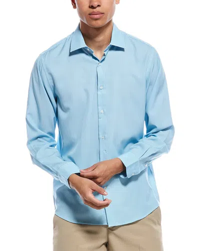 Nautica Slim Fit Performance Super Shirt In Blue