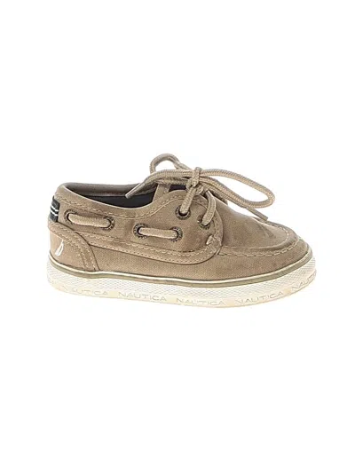 Pre-owned Nautica Kids' Sneakers In Brown