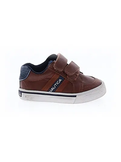 Pre-owned Nautica Kids' Sneakers In Brown