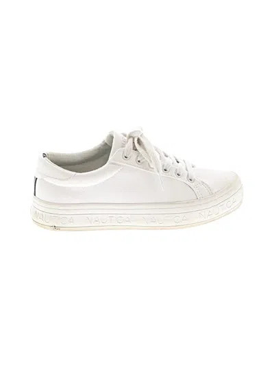 Pre-owned Nautica Sneakers In White