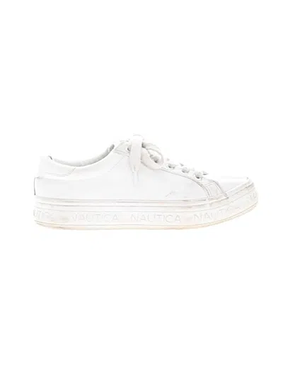 Pre-owned Nautica Sneakers In White