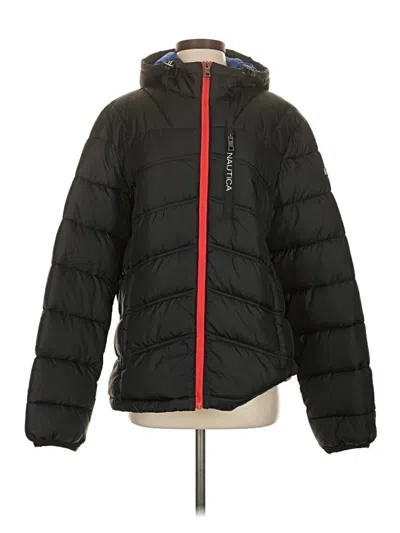 Pre-owned Nautica Snow Jacket In Black