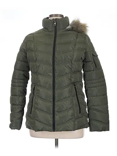 Pre-owned Nautica Snow Jacket In Green