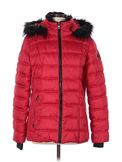 Pre-owned Nautica Snow Jacket In Red