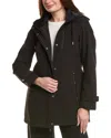 Nautica Soft Shell Anorak Jacket In Black