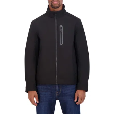 Nautica Softshell Bonded Jacket In Black