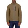 Nautica Softshell Bonded Jacket In Brown