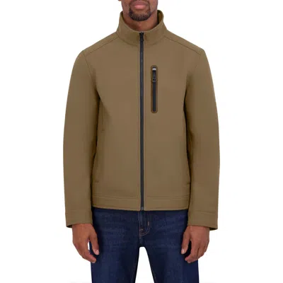 Nautica Softshell Bonded Jacket In Brown
