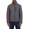 Nautica Softshell Bonded Jacket In Gray
