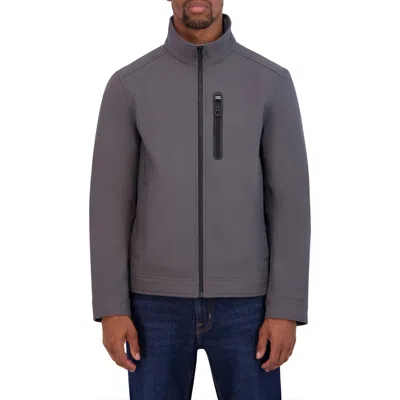 Nautica Softshell Bonded Jacket In Gray