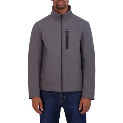 Nautica Softshell Bonded Jacket In Metal Grey
