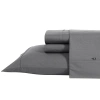 Nautica Solid Grey Sheet Set