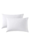 Nautica Set Of 2 Solid Percale Pillowcases In White