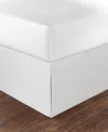 Nautica Solid Tailored Split Corner Bedskirt, Twin In White