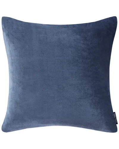 Nautica Solid Ultra Soft Plush Navy Euro Sham