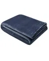 Nautica Solid Plush Blankets Bedding