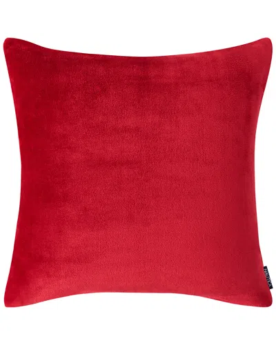 NAUTICA NAUTICA SOLID ULTRA SOFT PLUSH RED EURO SHAM