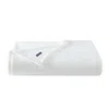 NAUTICA SOLID WHITE ULTRA PLUSH SOFT TWIN BLANKET
