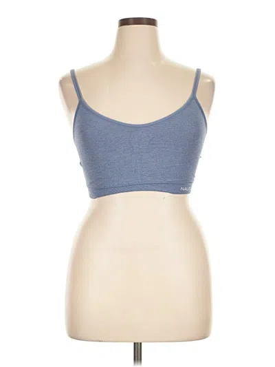 Pre-owned Nautica Sports Bra In Blue