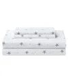 Nautica Star Spangled Coastal Cotton Percale 3-piece Sheet Set, Twin In Navy,red