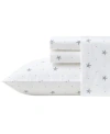 Nautica Star Spangled Coastal Cotton Percale Sheet Set Collection In White